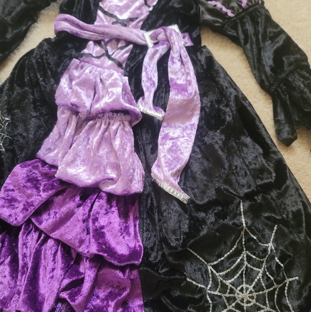 Kids Spooktacular Creations  halloween witch costume size small - Picture 3 of 7